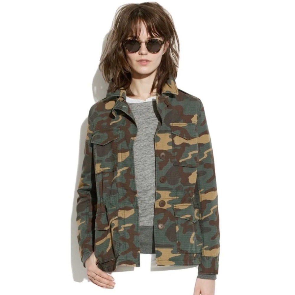 Madewell “Outbound” Camouflage Utility Jacket XS